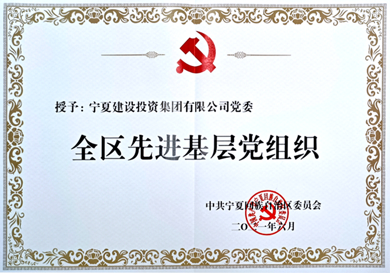 喜讯|华体会买球(中国)党委荣获“全区先进基层党组织”