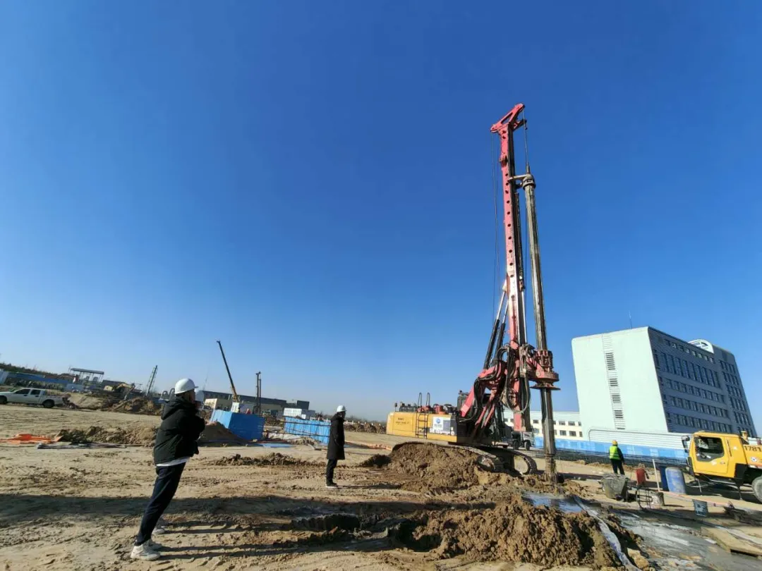 冬季施工不停歇 坚守一线筑担当——宁夏五建二分公司全力推进项目建设